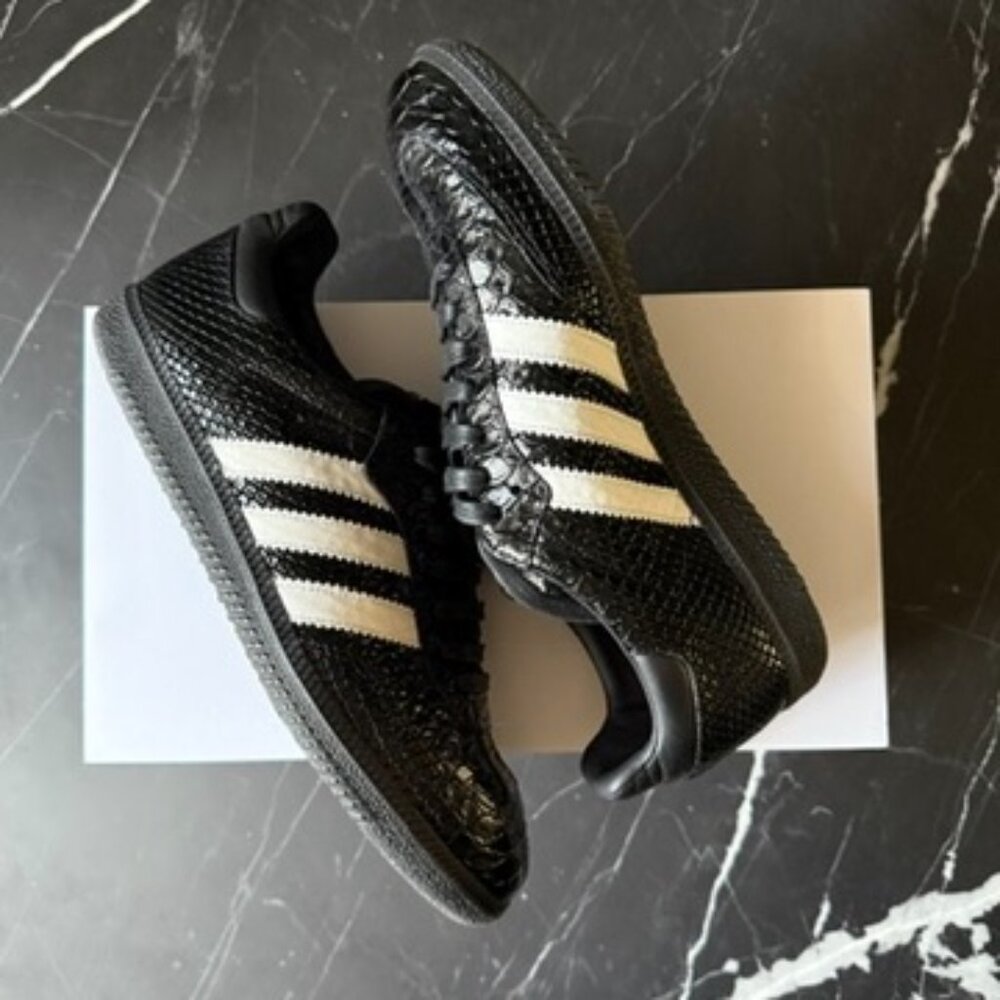 adidas Samba OG MiI Made in Italy Black Croc - IE9120  US 7M 8W